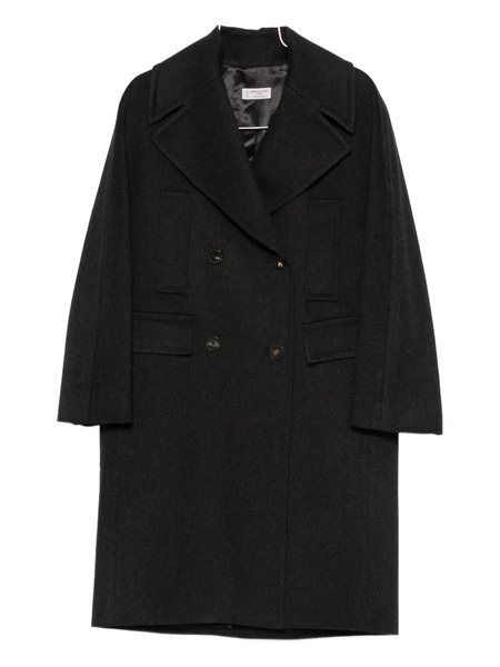  Alberto Biani Double-breasted Coat - Black 