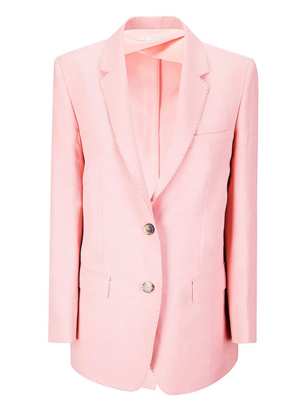  Alberto Biani Single-breasted Blazer - Pink 