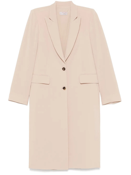  Alberto Biani Single-breasted Coat - Neutrals 