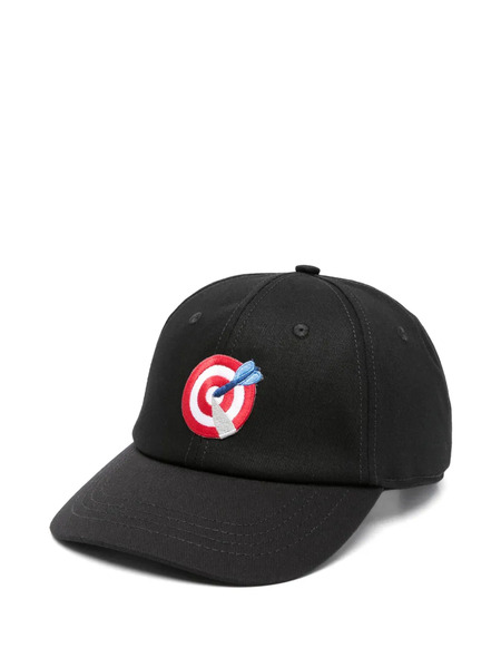  Alberto Bresci Embroidered Baseball Cap - Black 