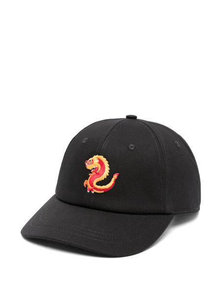  Alberto Bresci Embroidered Baseball Cap - Black 