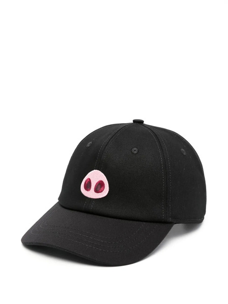  Alberto Bresci Embroidered Baseball Cap - Black 