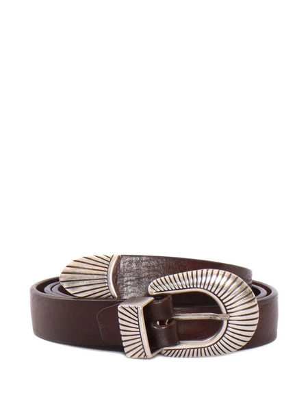  Alberto Luti Leather Belt - Brown 