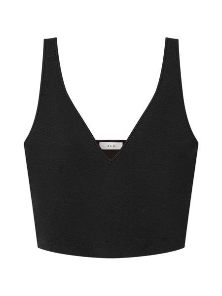  A.l.c. Ani V-neck Top - Black 