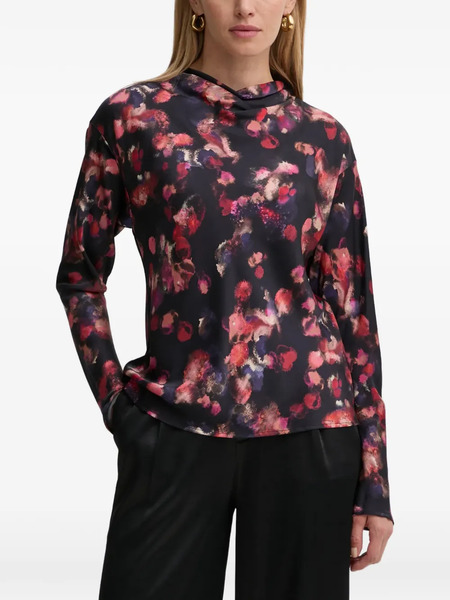  A.l.c. Georgia Open-back Blouse - Blue 