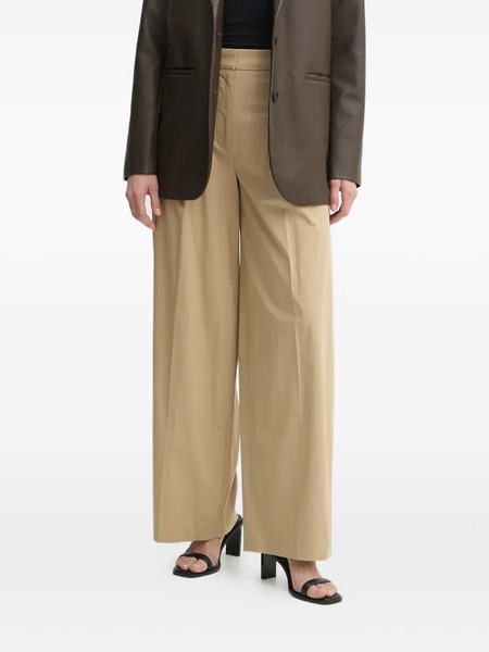  A.l.c. Pleated Wide-leg Trousers - Neutrals 