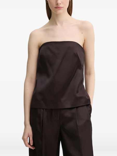  A.l.c. Strapless Top - Brown 