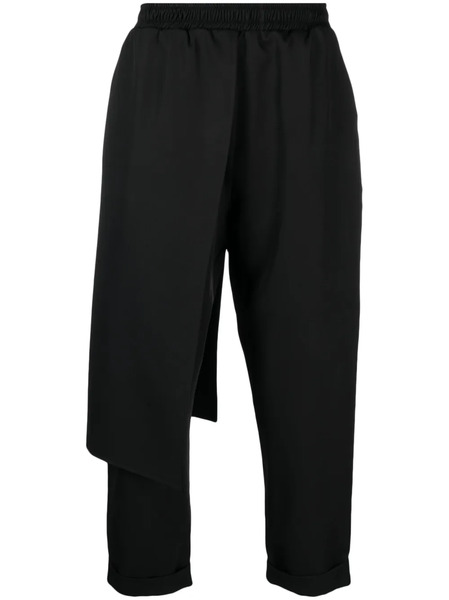  Alchemy Layered Cropped Trousers - Black 