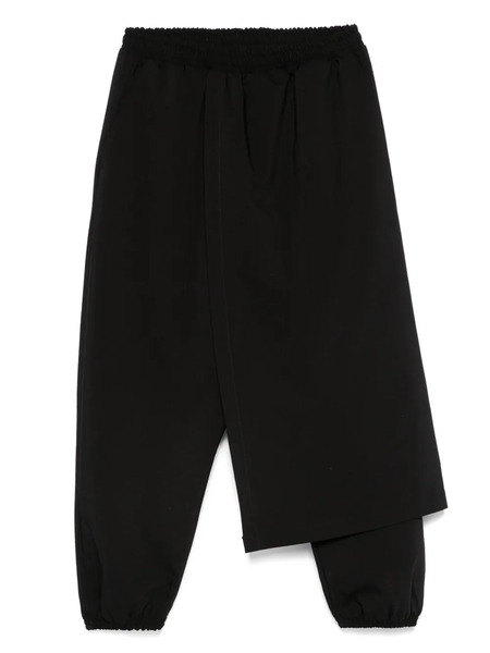  Alchemy Layered Cropped Trousers - Black 