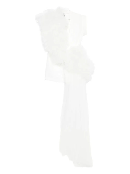  Alchemy Ruffled Dress - White 