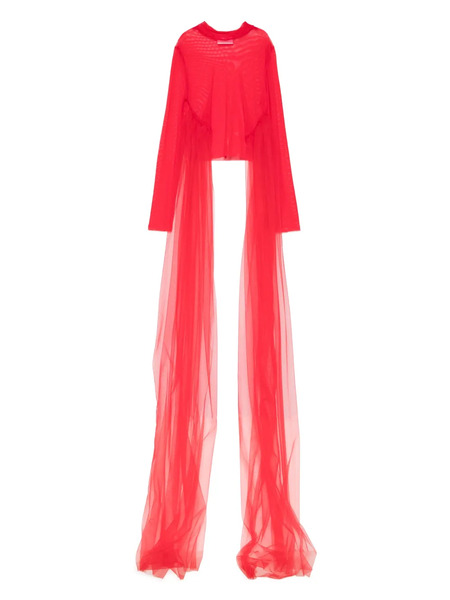  Alchemy Semi-sheer Top - Red 