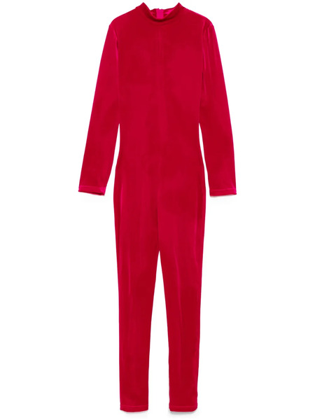  Alchemy Velour Jumpsuit - Pink 