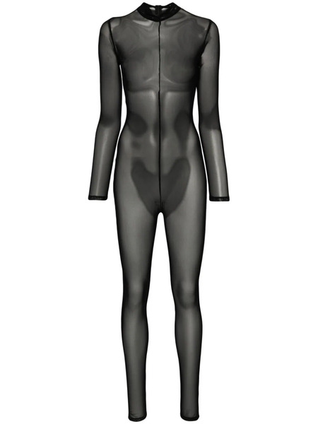  Alchemy X Lia Aram Mesh Jumpsuit - Black 