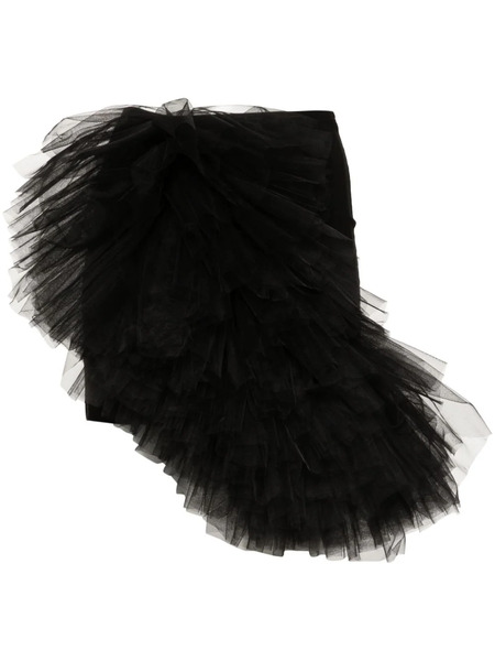  Alchemy X Lia Aram Tulle-insert Mini Skirt - Black 