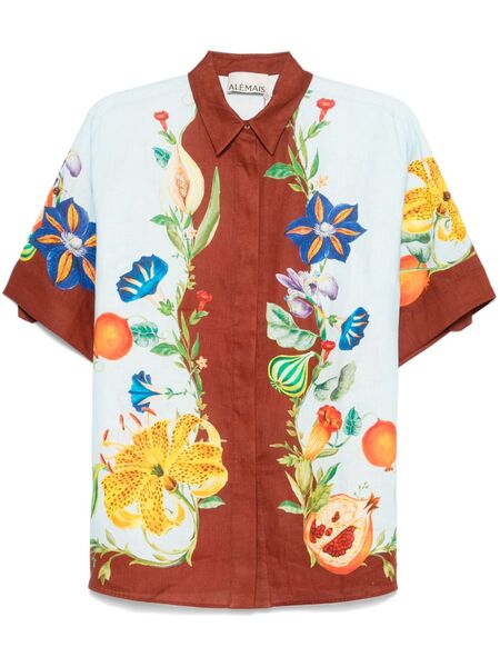  Alemais Dahlia Shirt - Blue 