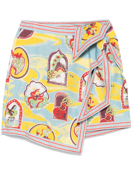  Alemais Emilio Mini Skirt - Blue 