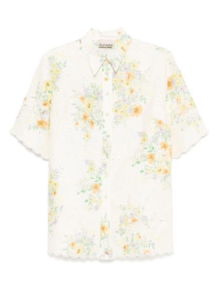  Alemais Floral-print Shirt - Neutrals 