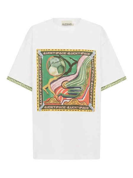  Alemais Graphic-print T-shirt - White 