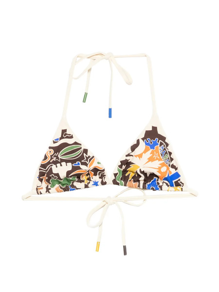  Alemais Maroc Triangle Bikini Top - Neutrals 