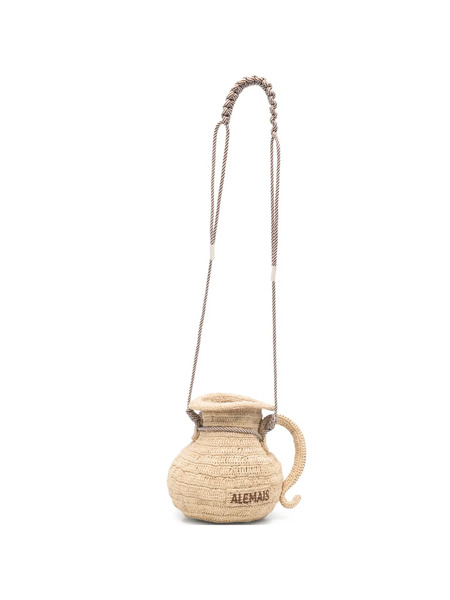  Alemais Michelle Braided-handle Mini Bag - Neutrals 