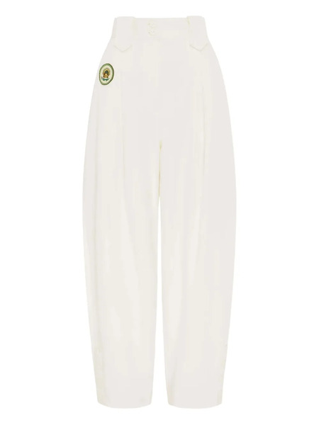  Alemais Pleated Trousers - White 