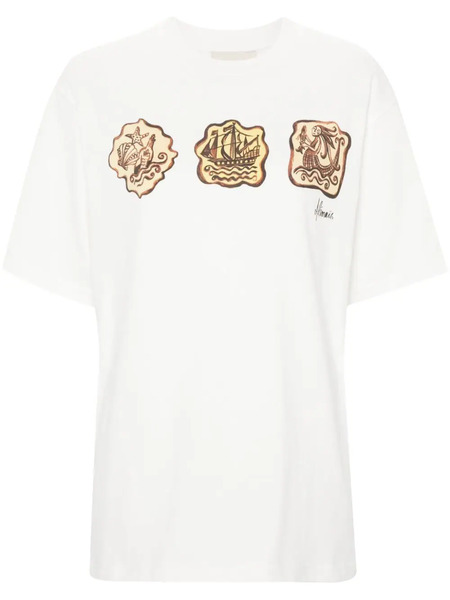  Alemais Relic T-shirt - Neutrals 