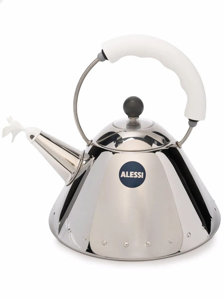  Alessi Bird Metallic-effect Kettle - Silver 