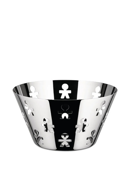  Alessi Figure-cut Bowl - Silver 