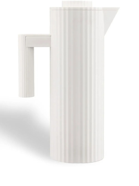  Alessi Insulated Ribbed-detail Jug - White 