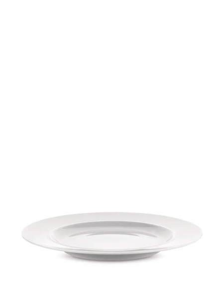  Alessi La Bella Tavola Flat Plate (set Of Four) - White 