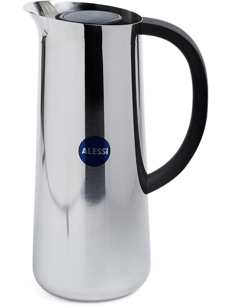  Alessi Nomu Insulated Jug - Silver 