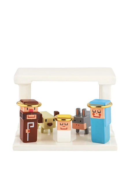  Alessi Pixel-style Nativity Scene - White 