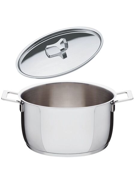  Alessi Pots&pans Stainless Steel Pot - Silver 