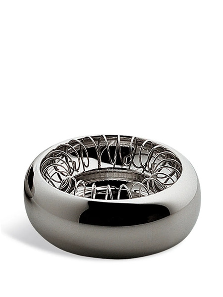  Alessi Spiral Design Ashtray - Silver 