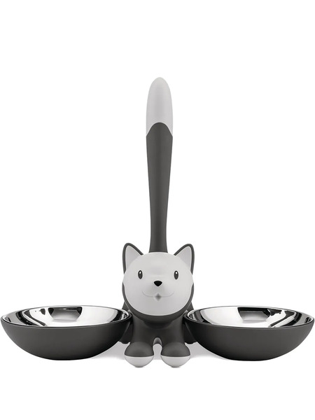 Alessi Tigrito Cat Bowl - Grey 
