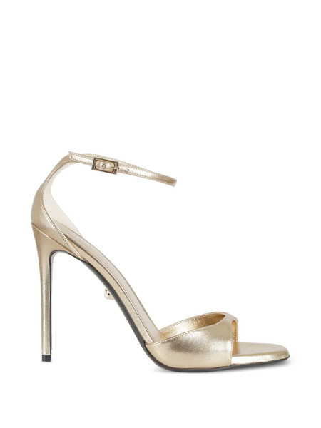  Alevì Bar 110 Leather Pumps - Gold 