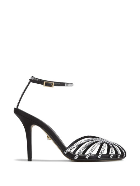  Alevì Embellished-strap Sandals - Silver 