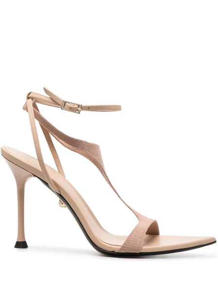  Alevì Jackie T-bar Sandals - Neutrals 