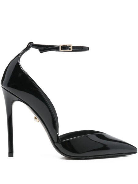  Alevì 110mm Ankle Strap Pumps - Black 