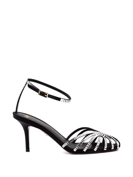  Alevì Penelope Embellished-strap Sandals - Black 