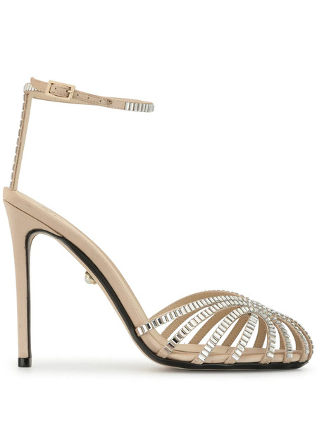 Alevì Penelope 100mm Sandals - Silver 