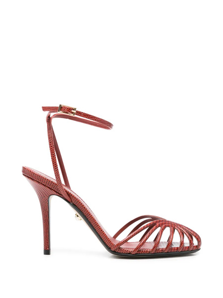 Alevì Strappy Ankle Sandals - Red 
