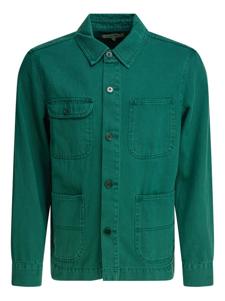  Alex Mill Button-down Shirt Jacket - Green 
