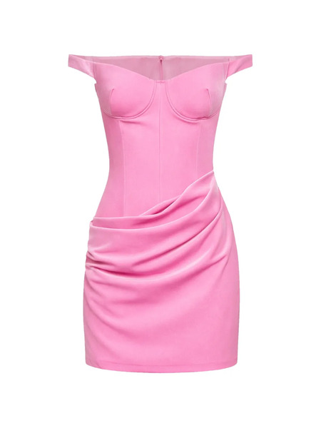  Alex Perry Bardot Mini Dress - Pink 