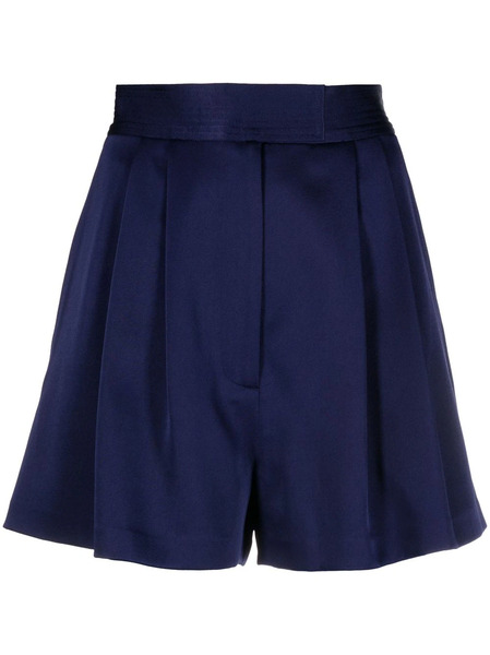  Alex Perry Porter Tailored Mini Shorts - Blue 