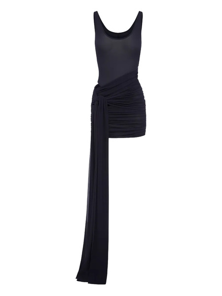  Alex Perry Ruched Mini Dress - Blue 