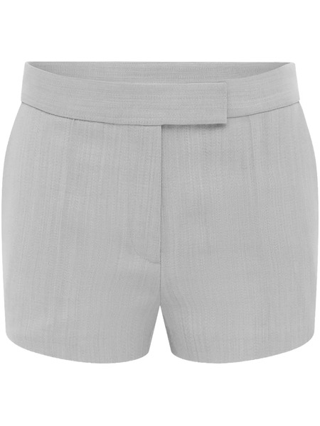 Alex Perry Wool Mini Shorts - Grey 