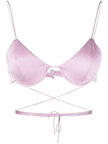  Alex Perry Wraparoiund Bralette - Purple 