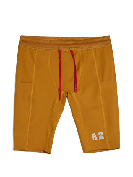  Alex Zono Workman Pockets Drawstring Shorts - Brown 