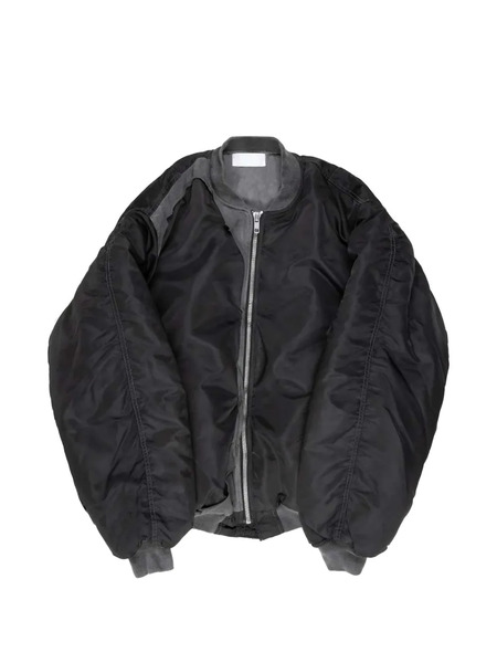  Alexander Digenova Cutout Bomber Jacket - Black 